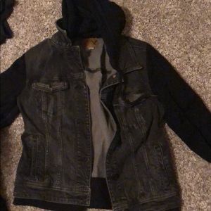 AE black jean jacket